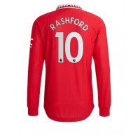Fotbalové Dres Manchester United Marcus Rashford #10 Domácí 2022-23 Dlouhý Rukáv